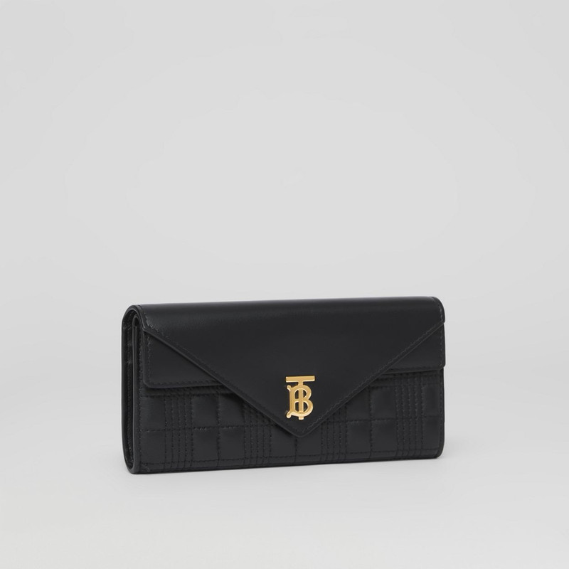 Monogram Motif Quilted Continental Wallet 4