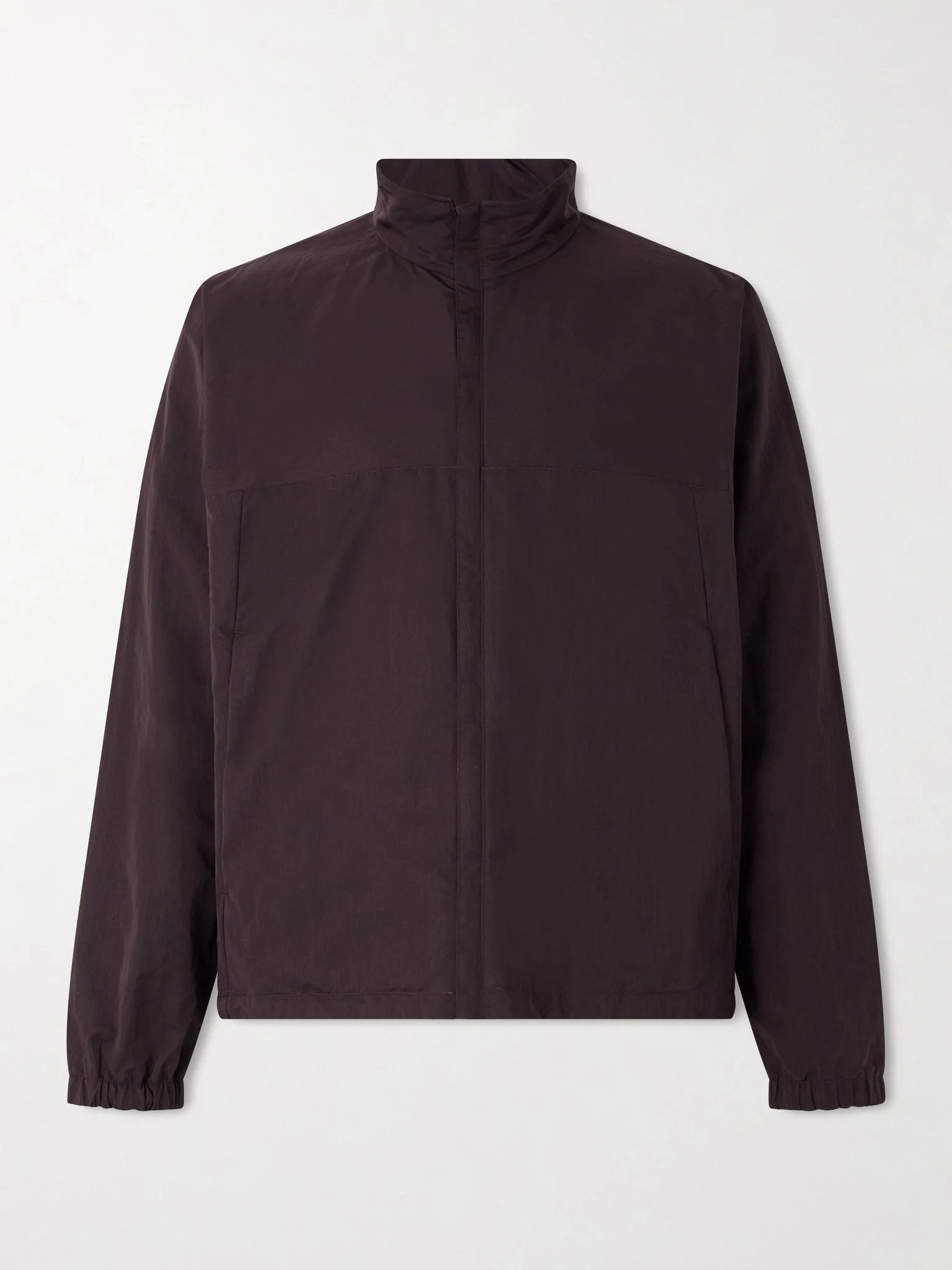 Bicycle Cotton-Blend Twill Jacket Brown - 1