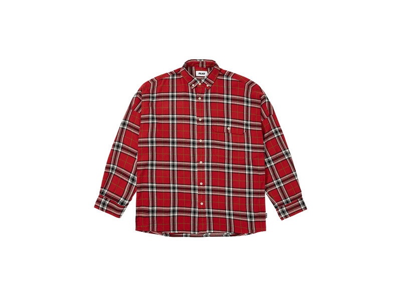 PALACE LUMBER YAK SHIRT RED outlook