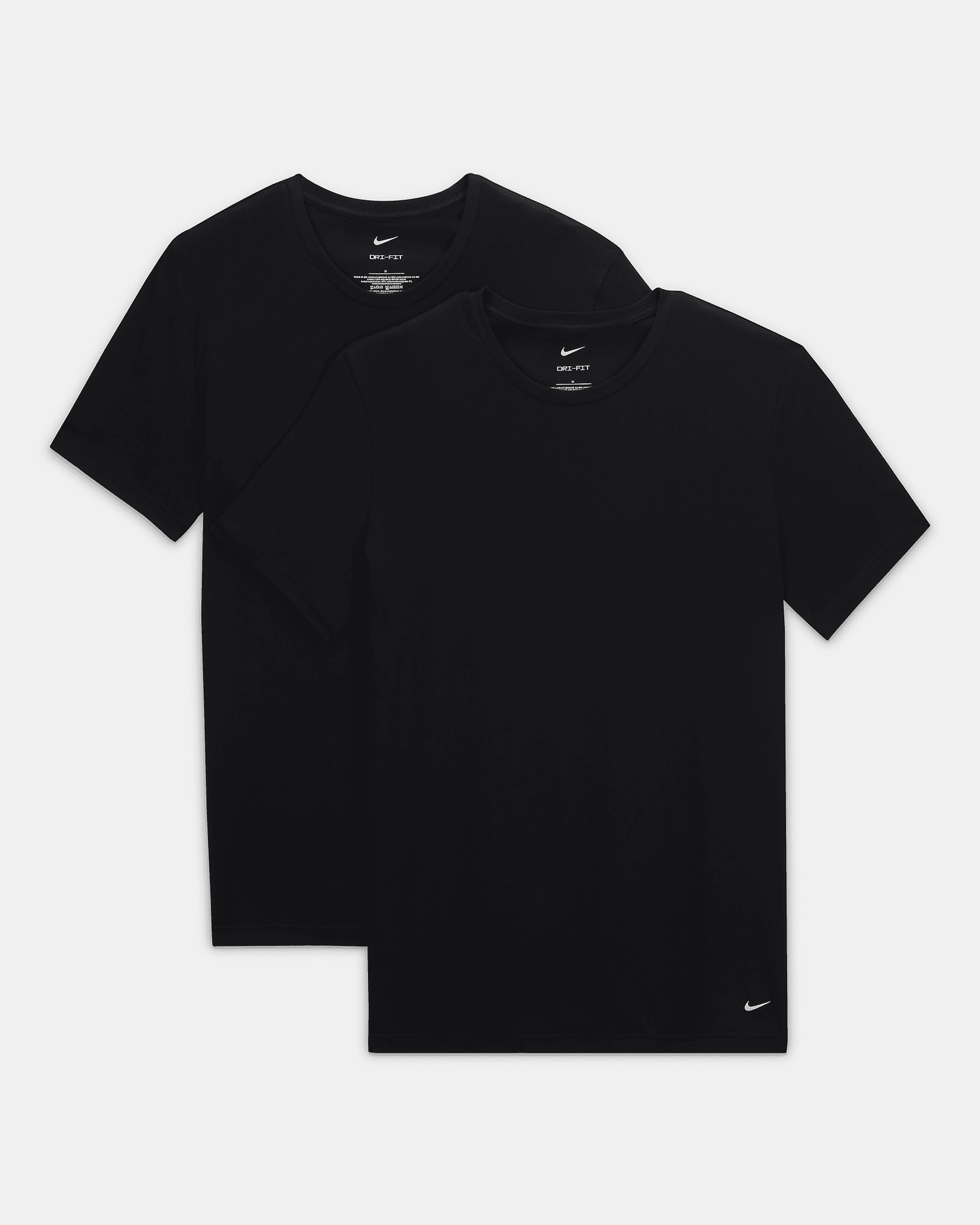 Nike Dri-FIT Essential Cotton Stretch Men's Slim Fit Crew Neck Undershirt (2-Pack) - 5