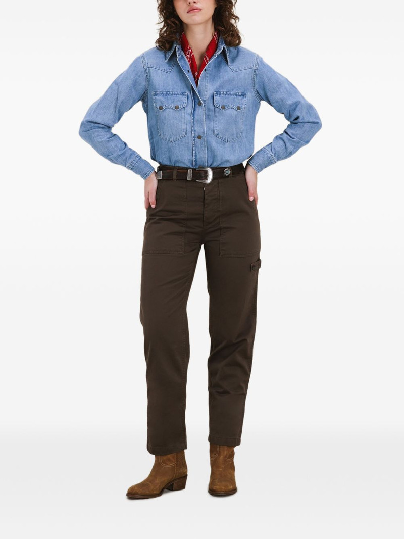Fatigue patch-pockets trousers 1