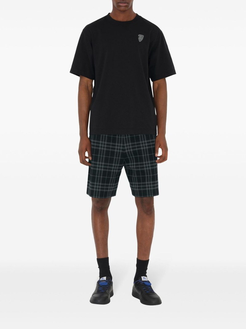 Burberry check-print shorts outlook