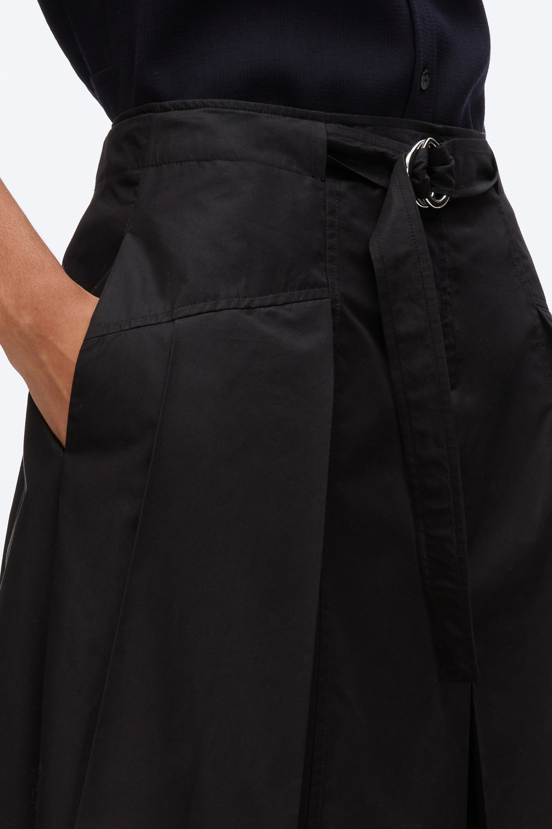 Pleated Utility Skirt - 5