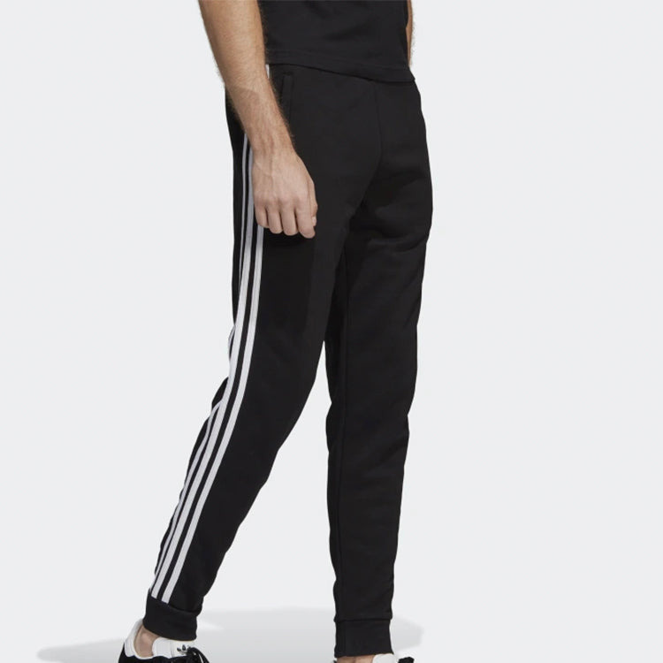 adidas originals Printing Fleece Lined Sports Pants Black DV1549 - 4