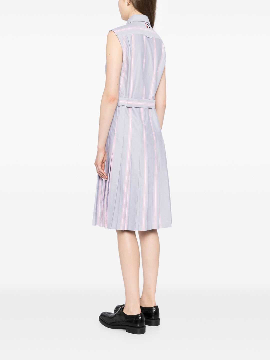 Thom Browne Knee Length Pleated Dress | club21 | REVERSIBLE
