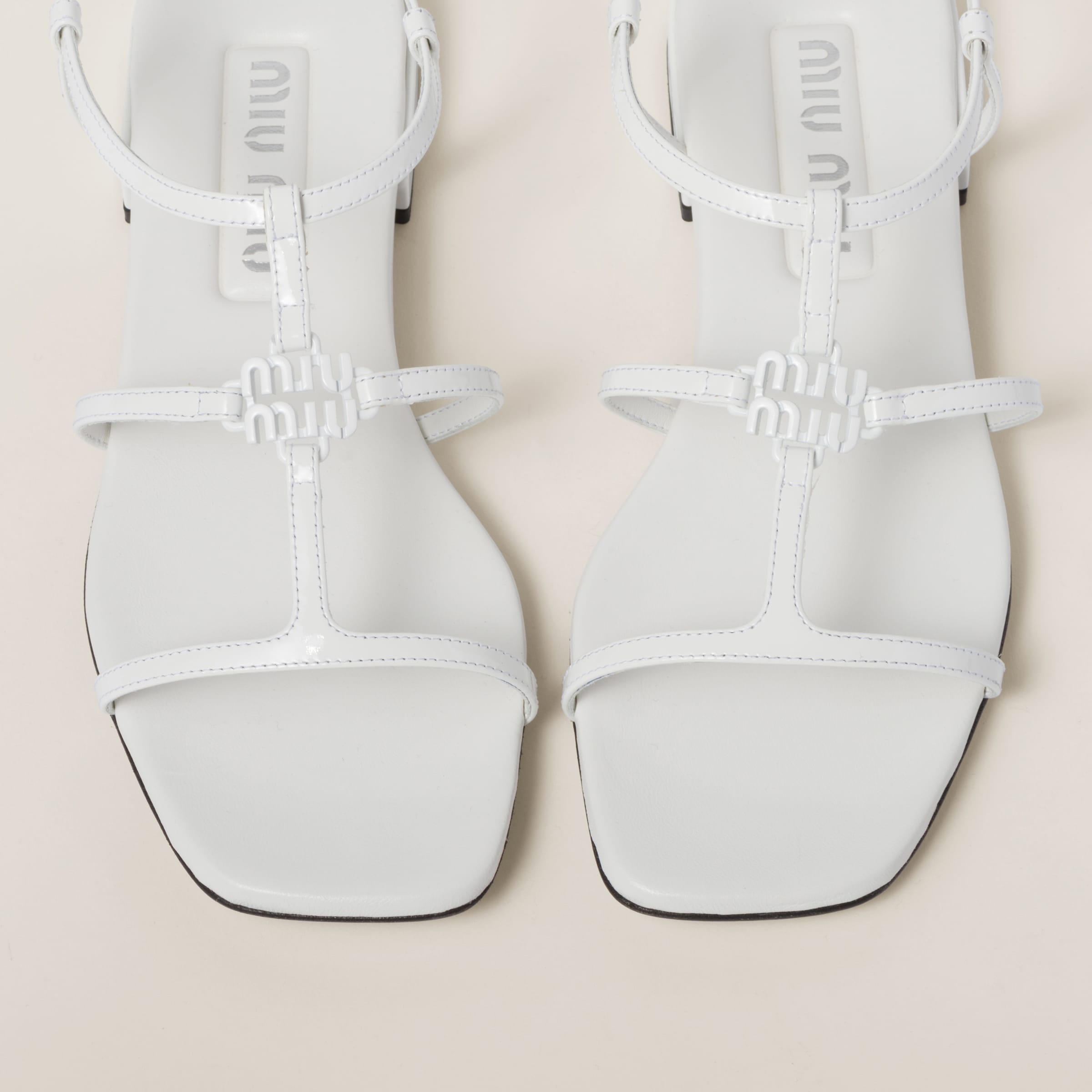 Patent leather sandals - 4