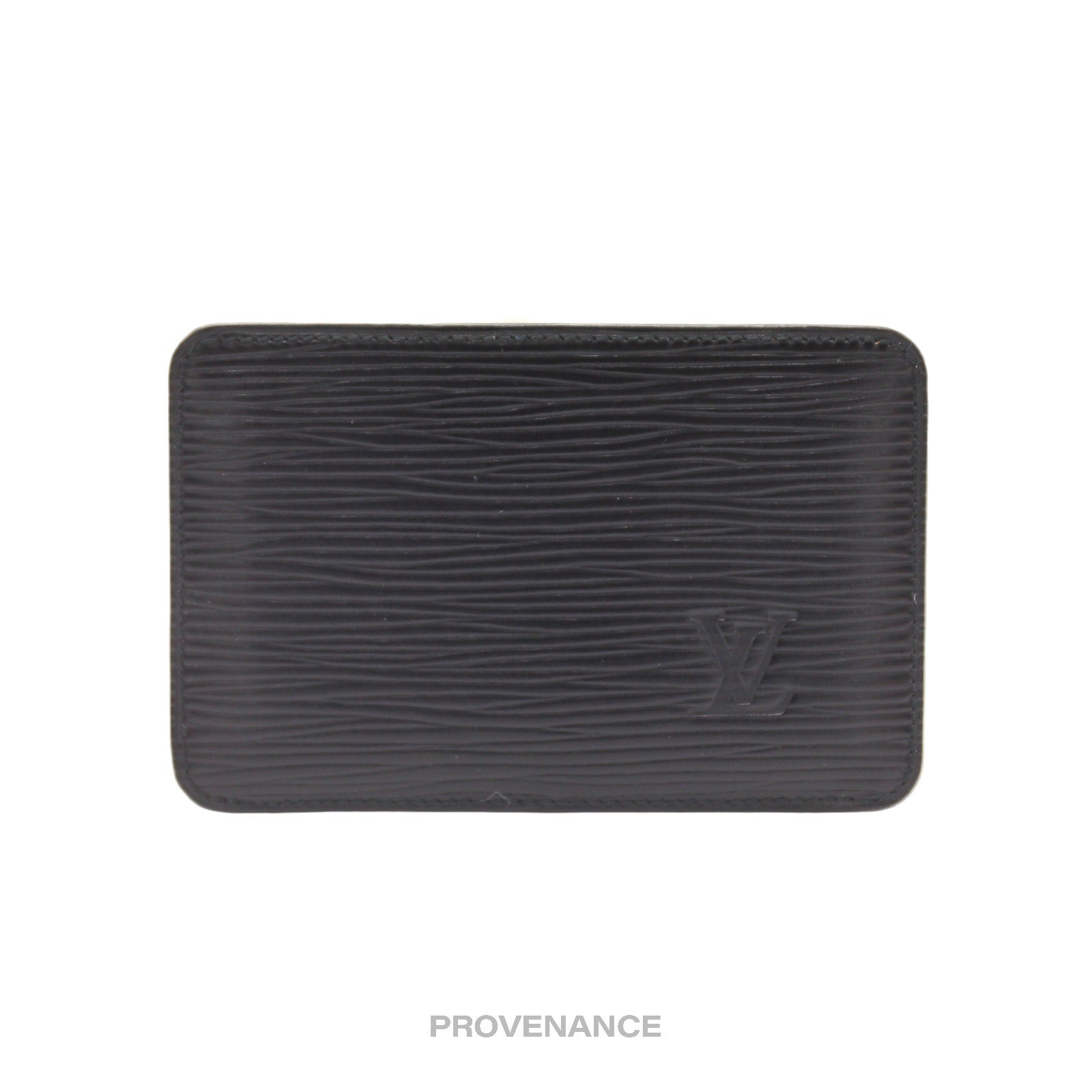 Louis Vuitton MALLETIER Card Holder Wallet - Black Epi - 2