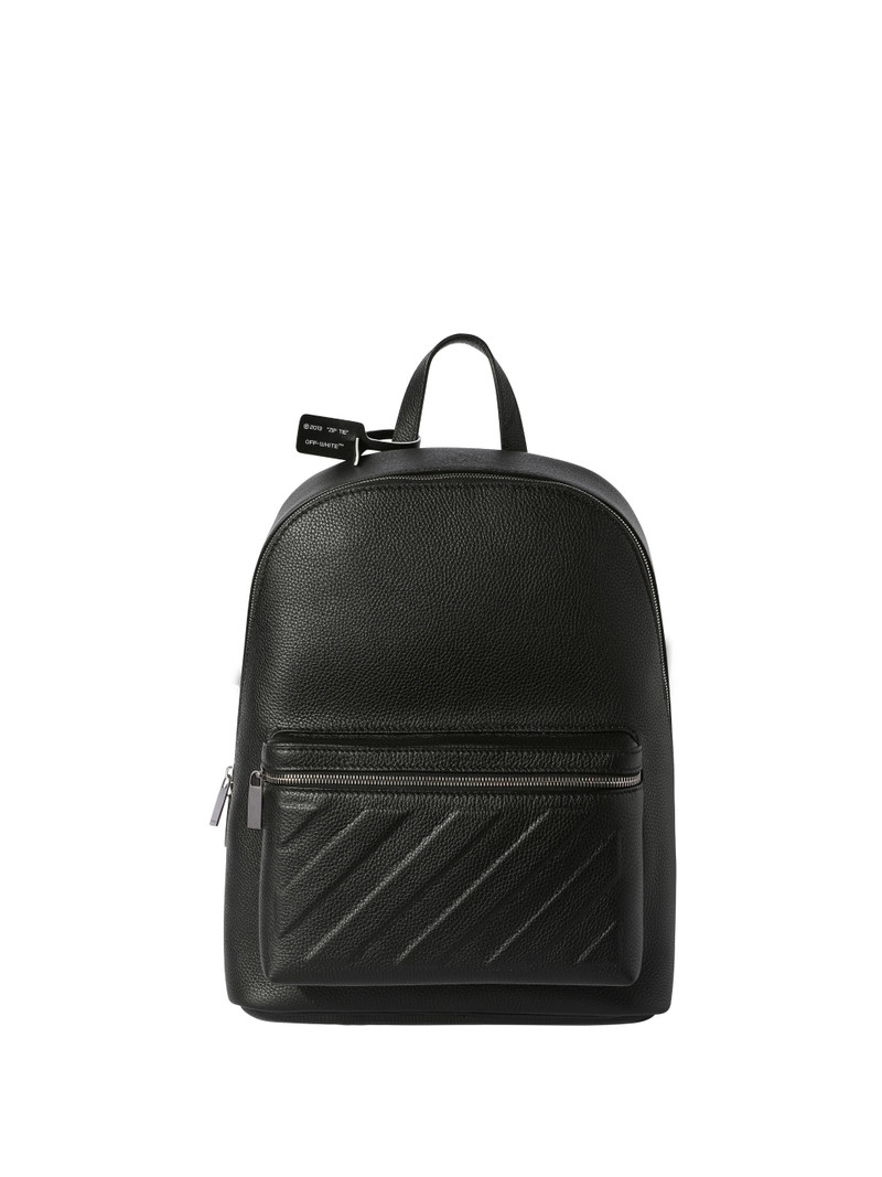Diag Leather Backpack 1