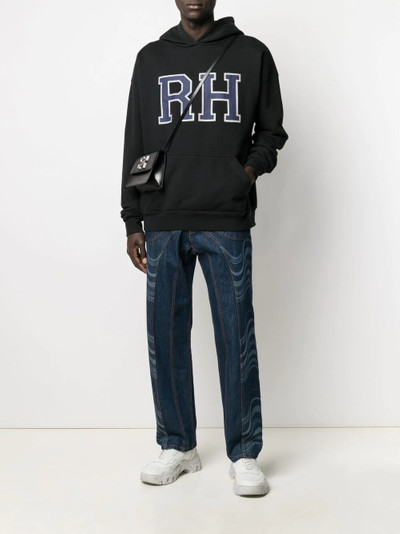 Rhude graphic-print hoodie outlook