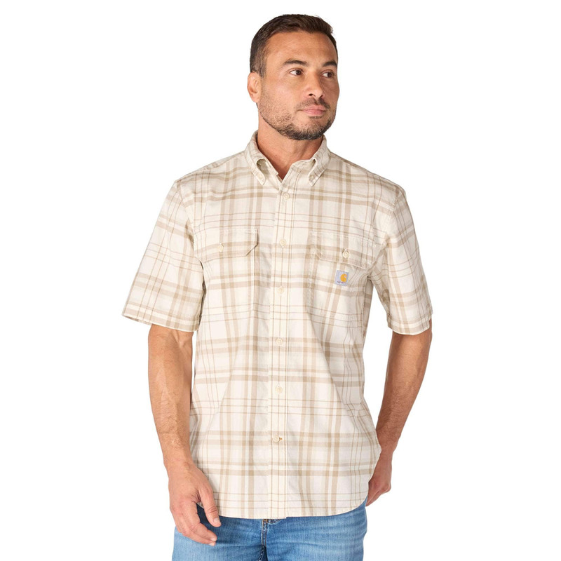 Fort Loose SS Plaid Shirt 1
