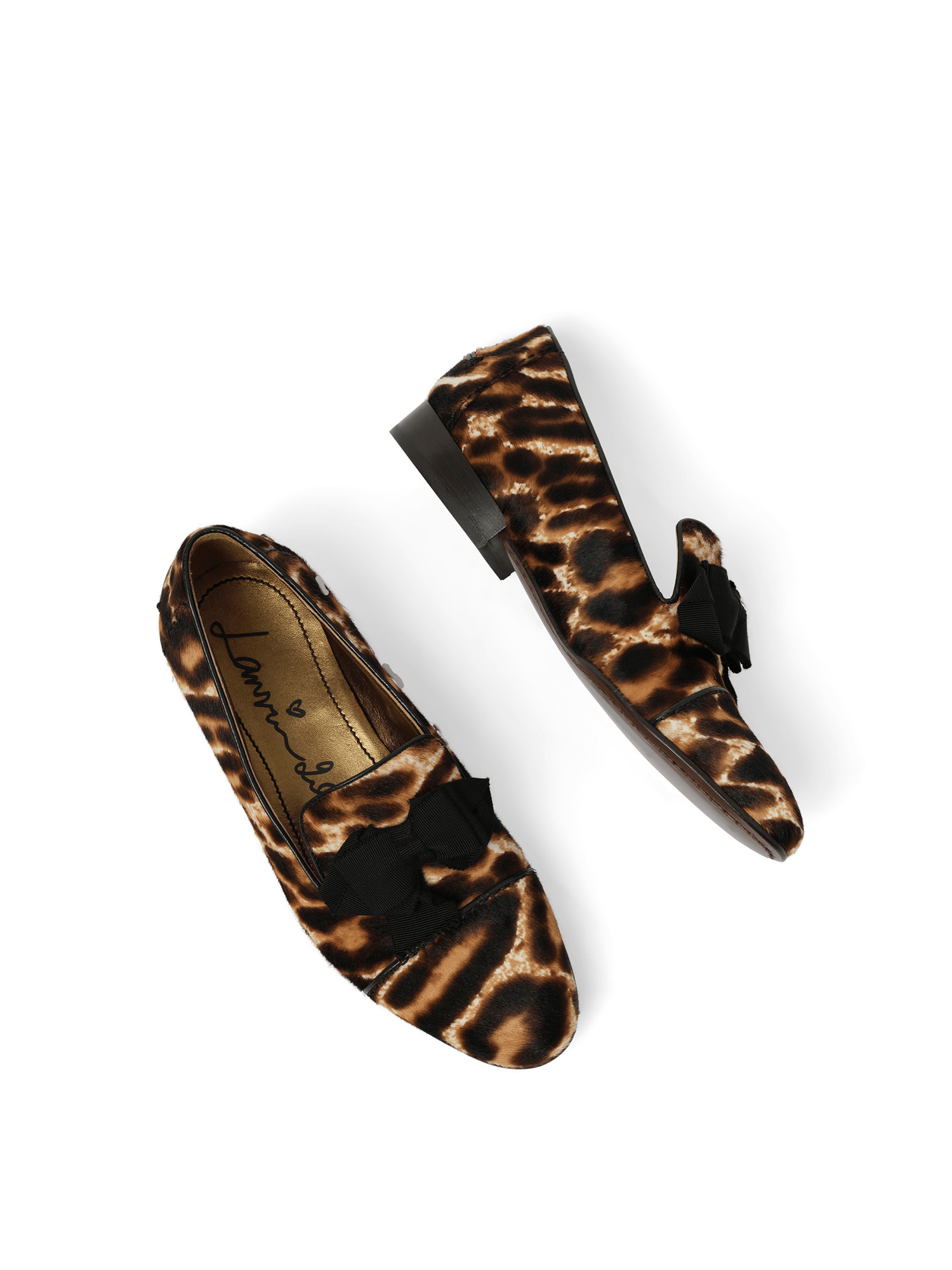 Loafer W/ Bow in Fawn - 4