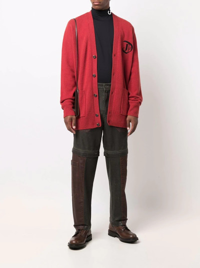 Diesel tapered utility trousers outlook