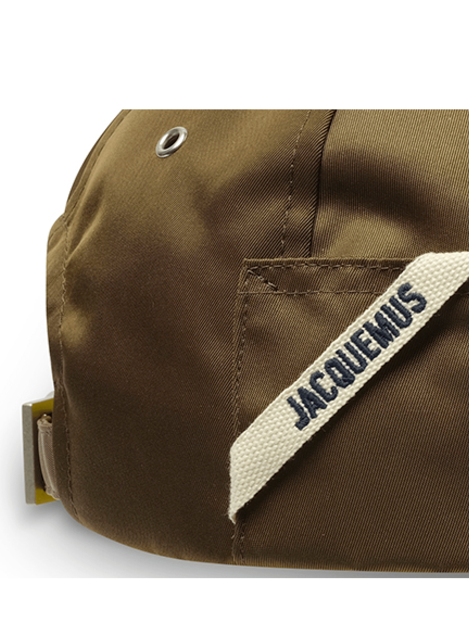 La Casquette Ovalie Cap in Khaki - 3
