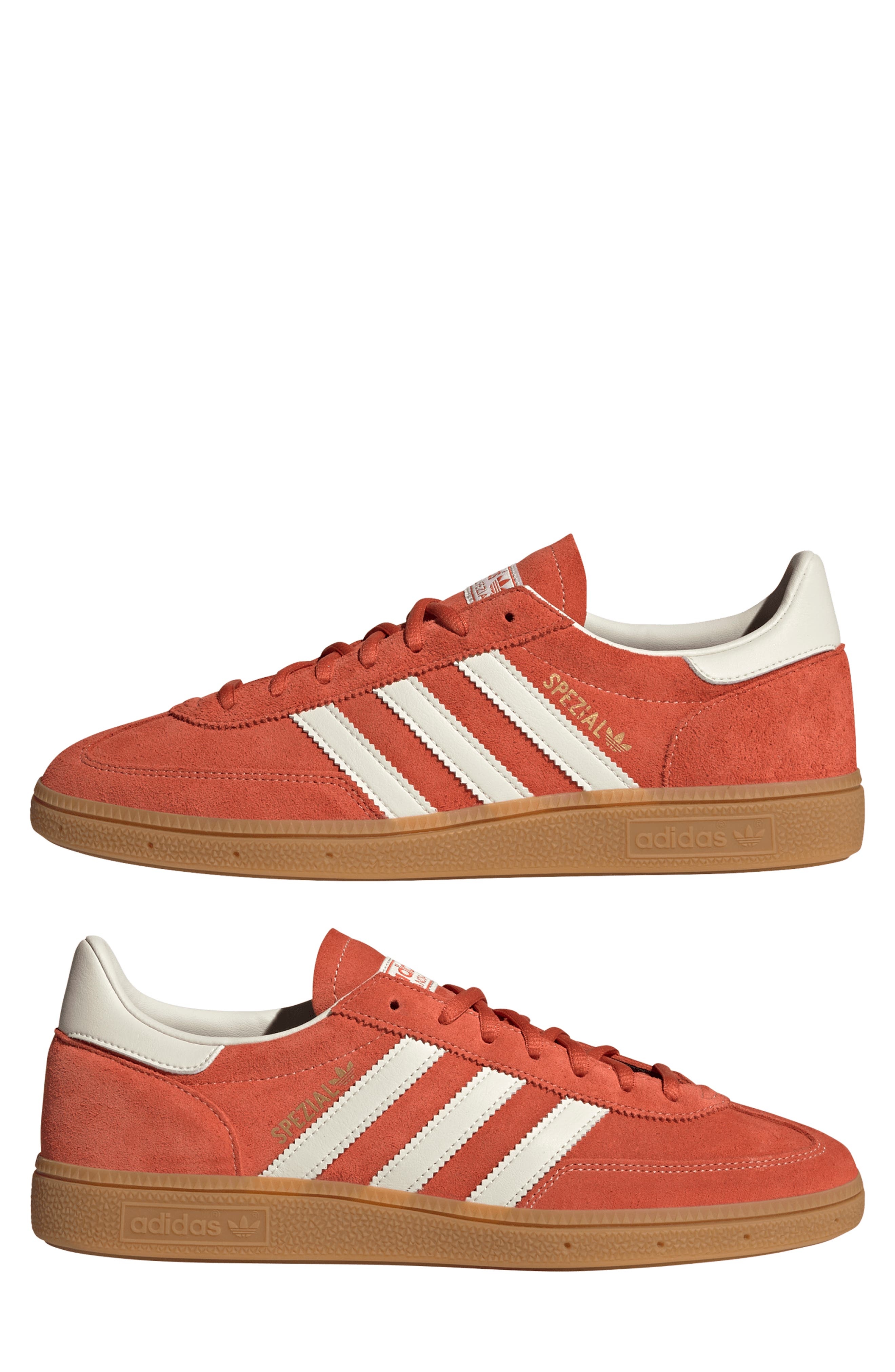 adidas Gender Inclusive Handball Spezial Sneaker in Prered/cre at Nordstrom - 9