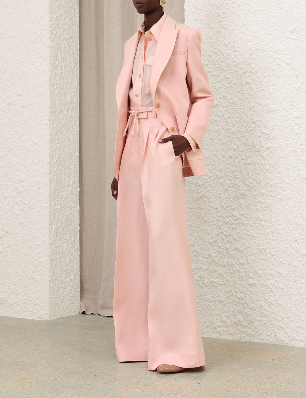 HYPNOTIC LINEN JACKET - 3