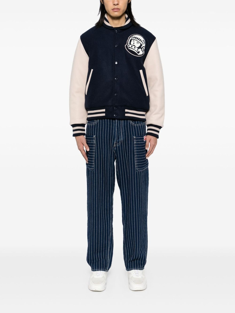 BILLIONAIRE BOYS CLUB logo-patched bomber jacket outlook