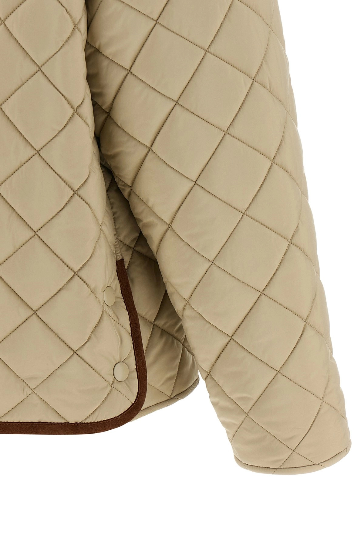 Suede detail blouson - 4