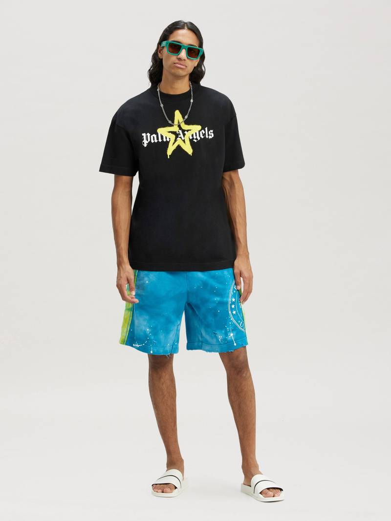 Palm Angels Star Sprayed T-shirt outlook