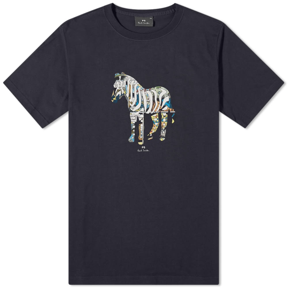 Paul Smith Multicoloured Zebra Tee - 1