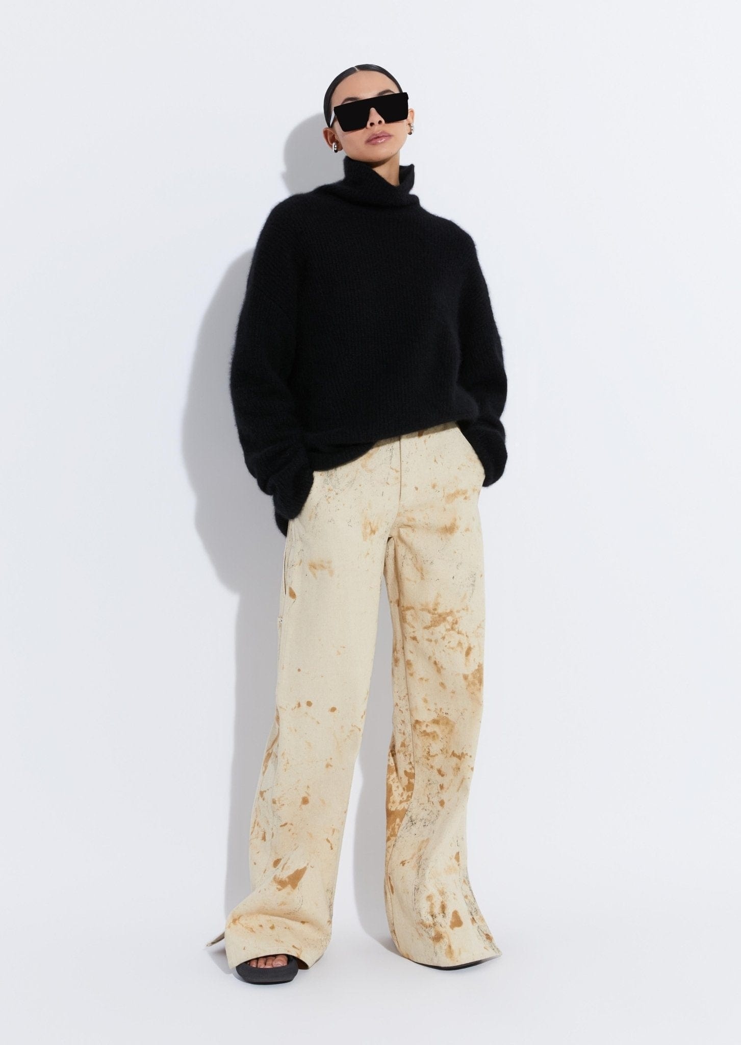 Splatter Denim Painter Jean - 2