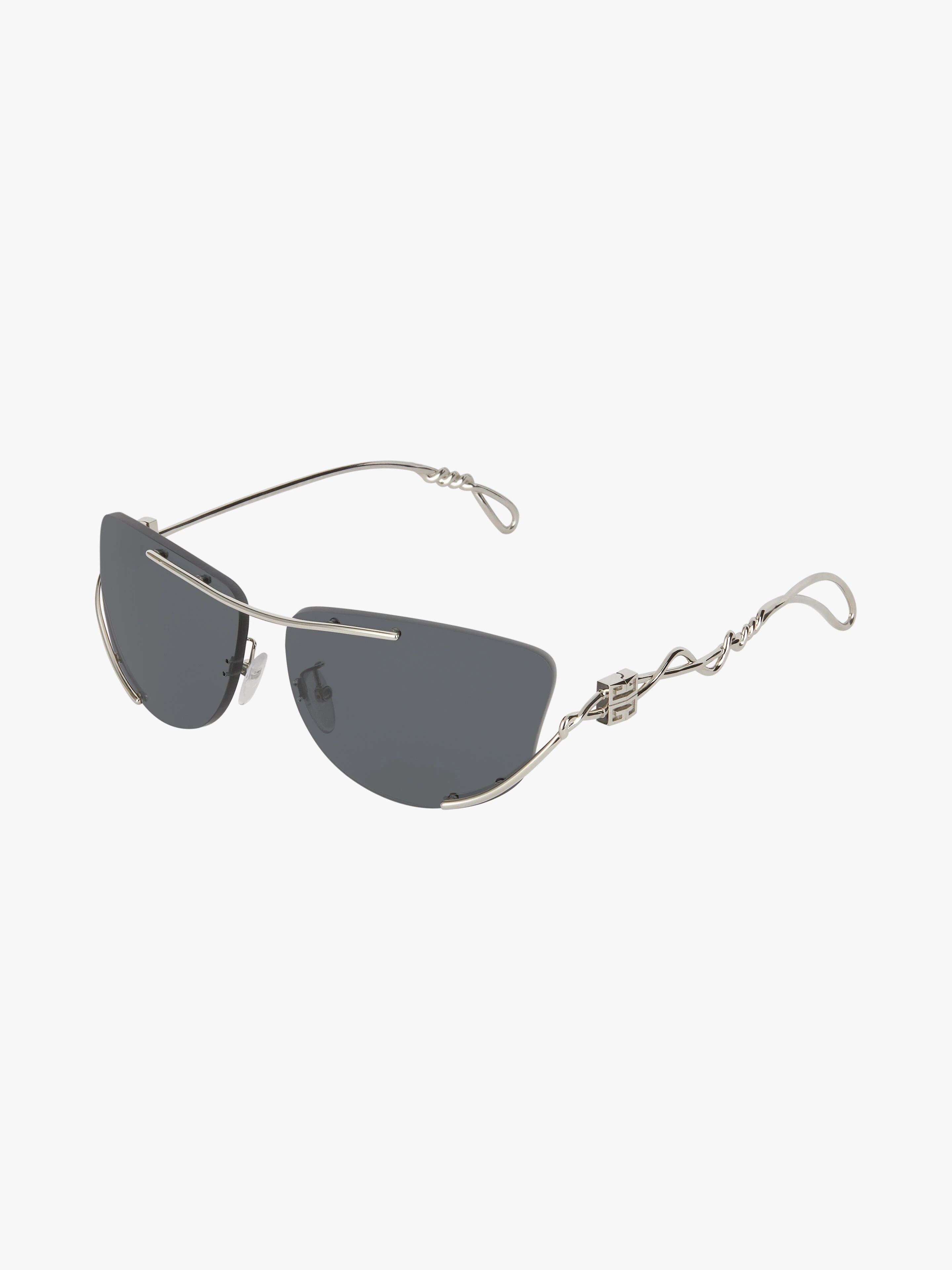 GV TWISTED UNISEX SUNGLASSES IN METAL - 1