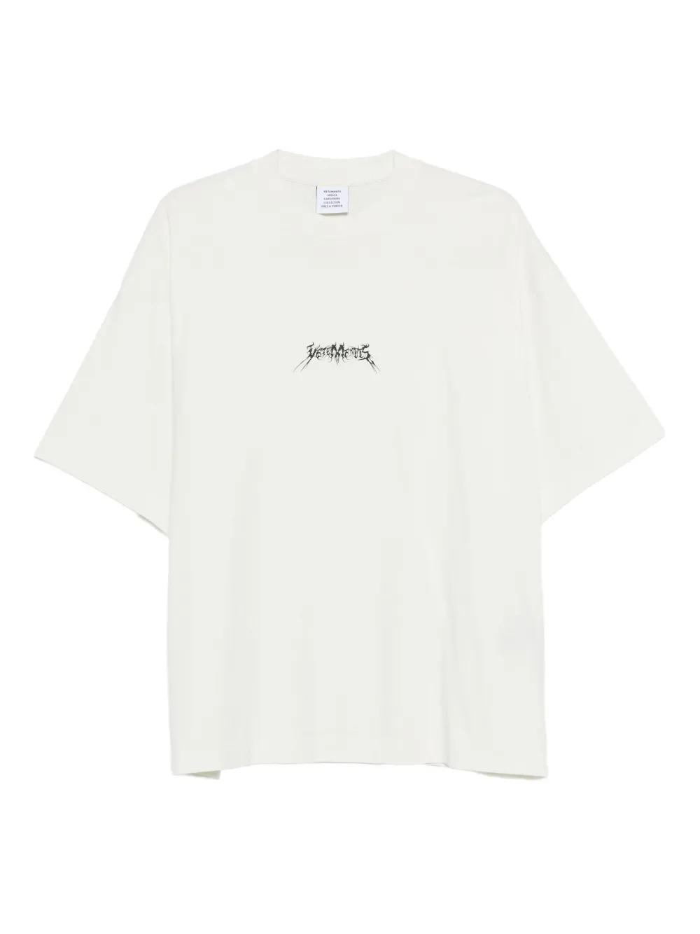 VETEMENTS - Men Metal Logo Regular T-Shirt - 4
