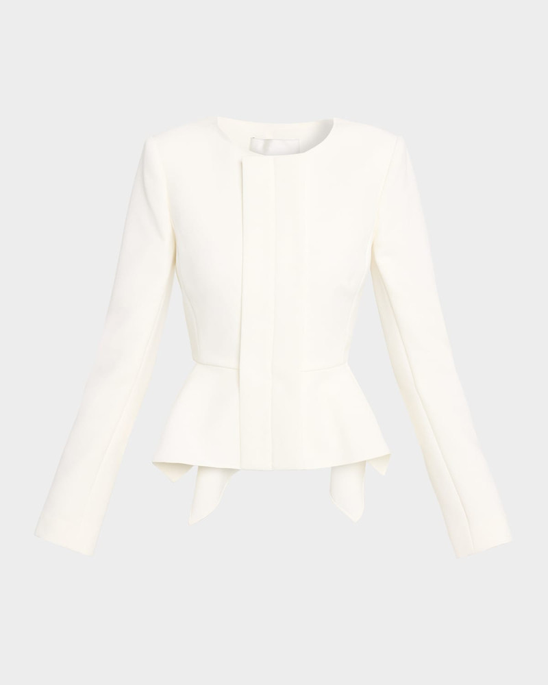 Peplum Crepe Jacket 1