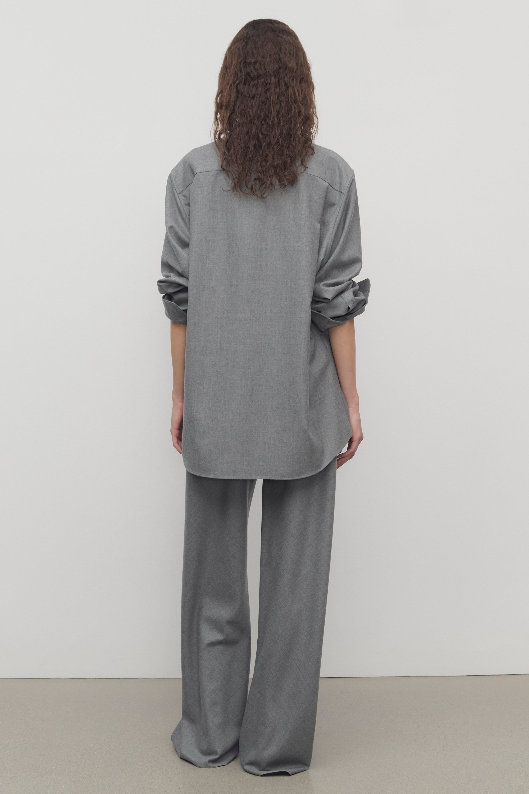 Gala Pant in Virgin Wool - 5