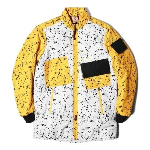 NikeLab ACG NRG Insulated Men's Jacket Yellow/White AQ3531-100 - 1