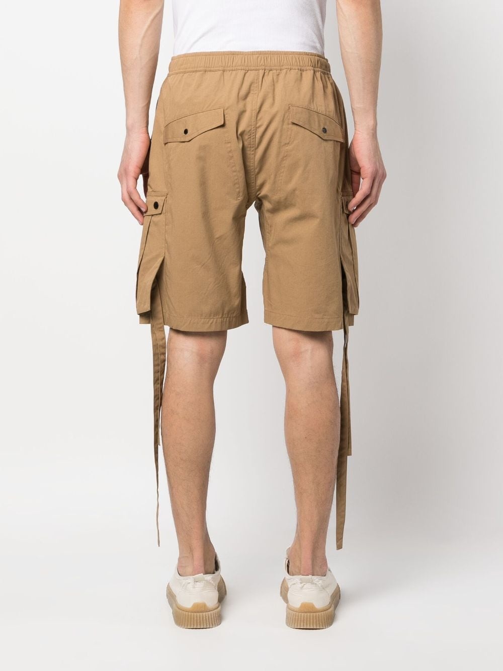 strap-detail cargo shorts - 4