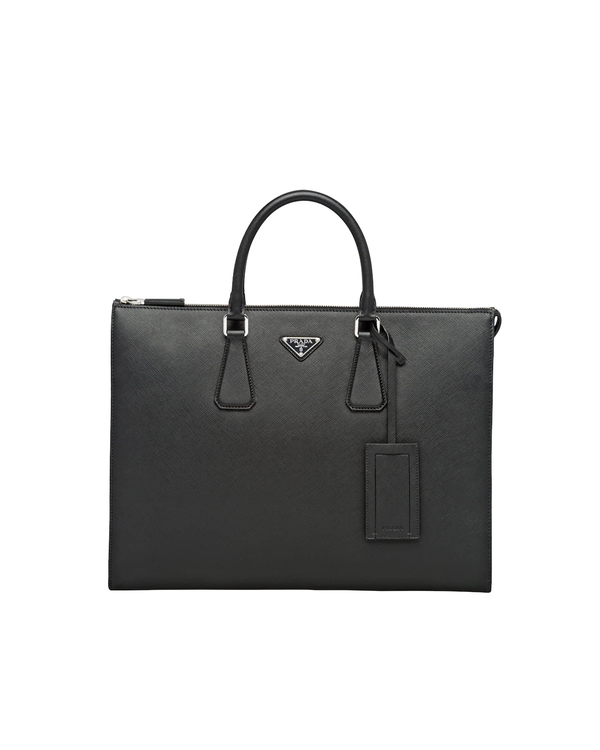 Saffiano Leather Tote Bag - 1