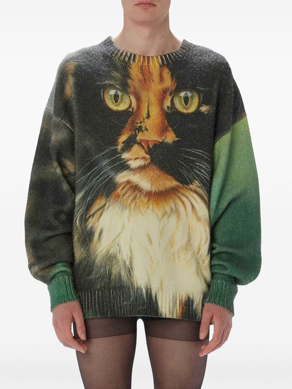printed jumper - 3