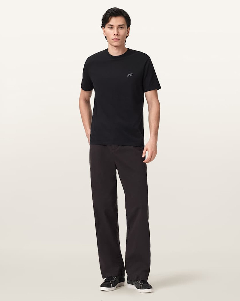 CIPHER EMBROIDERED CREW NECK T-SHIRT 6