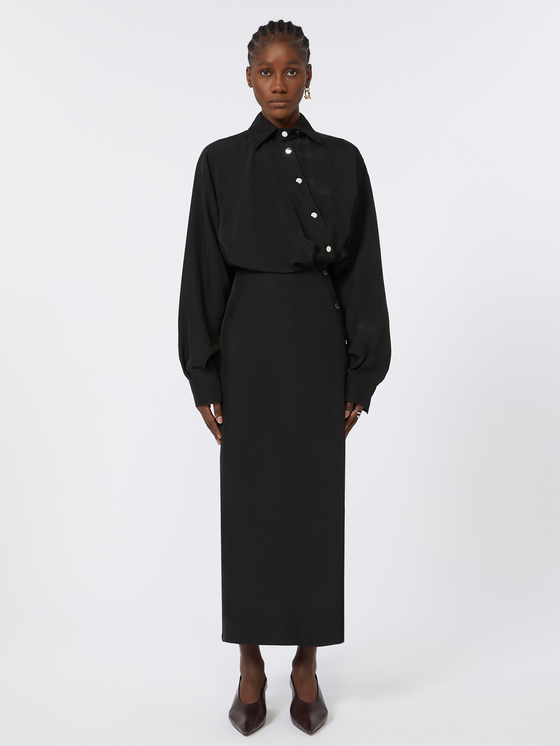 MARANTA Asymmetrical shirt dress - 3