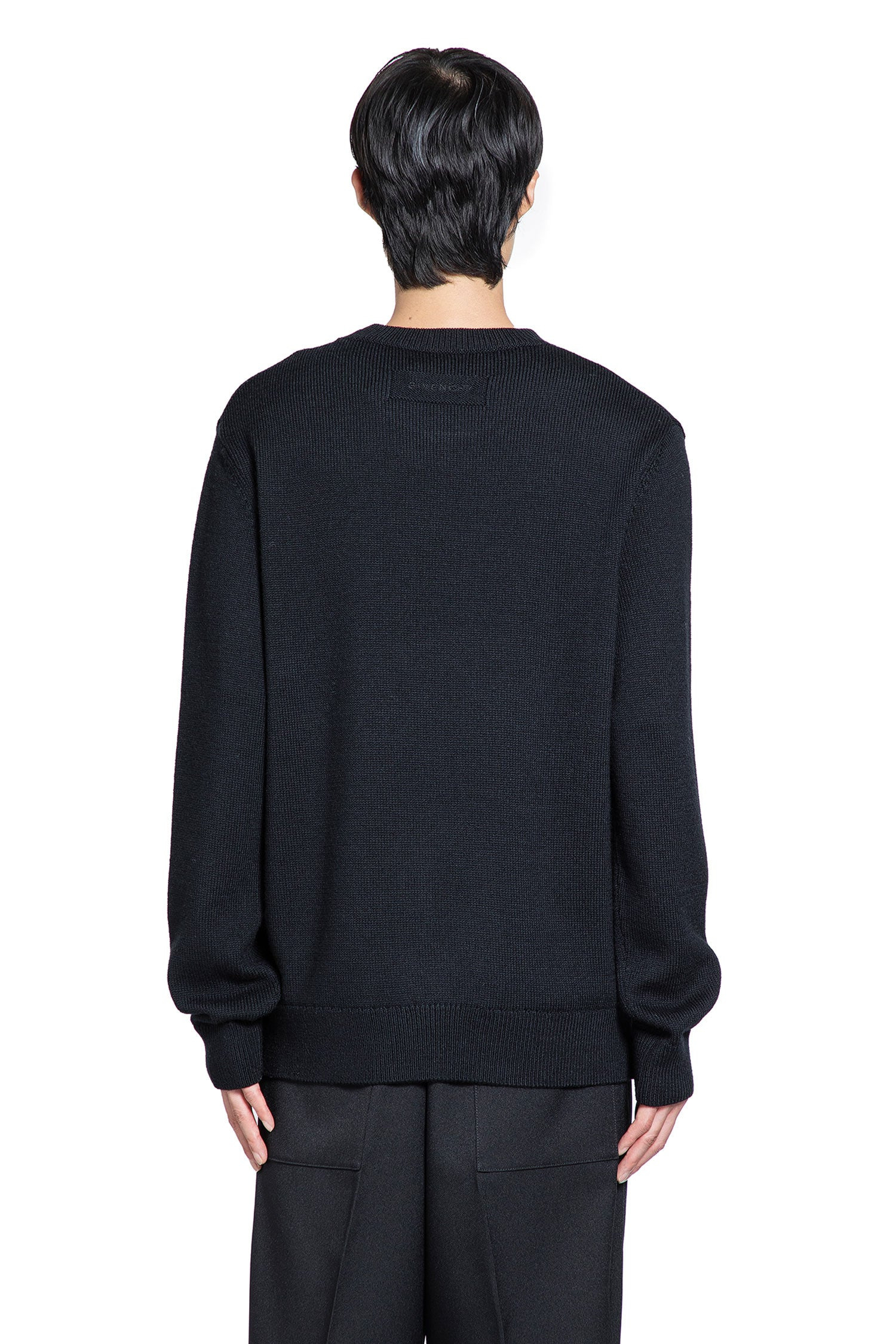 Crystal Flower Wool Sweater - 3