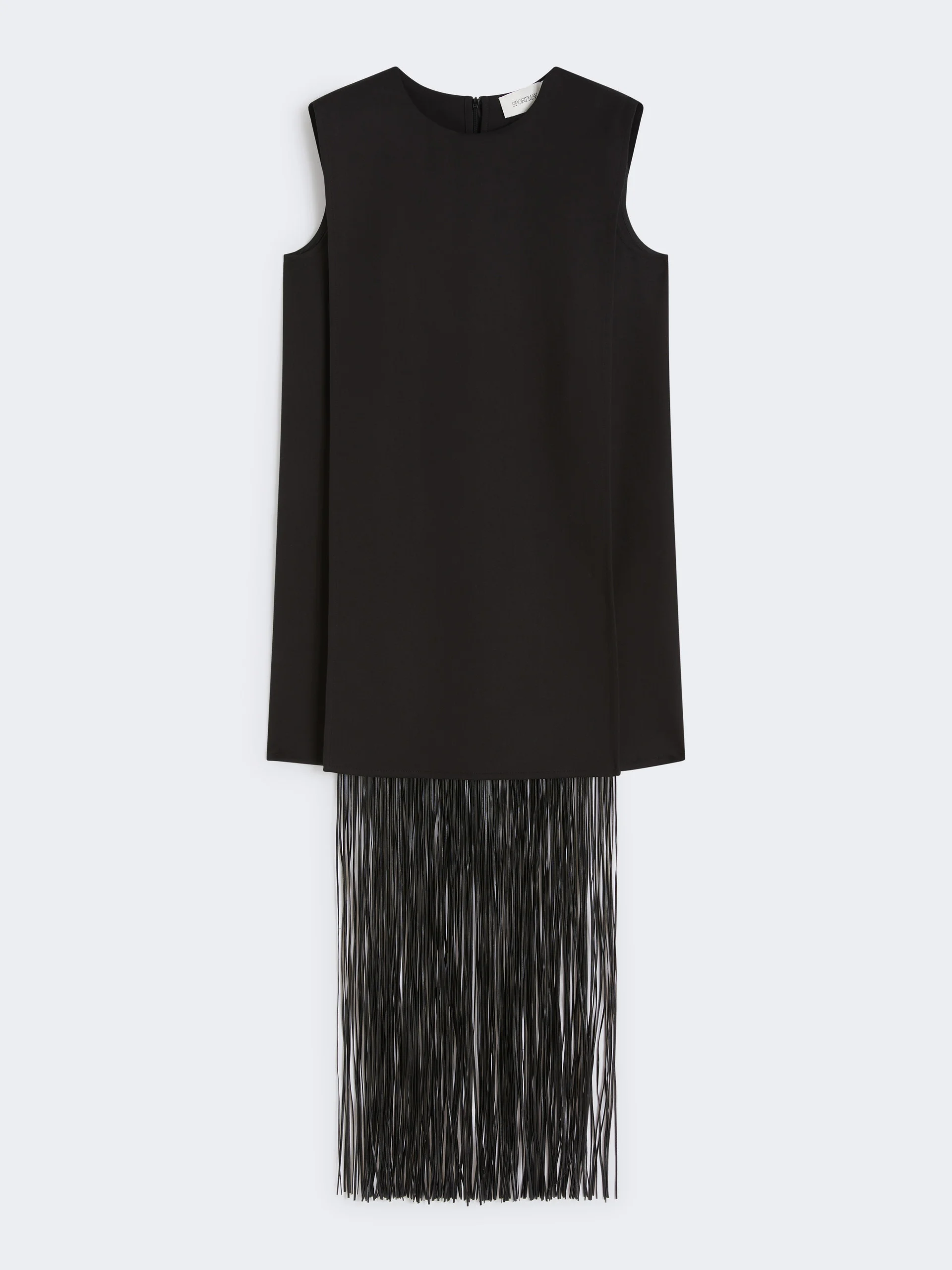 FINNICI Fringed crewneck dress - 1