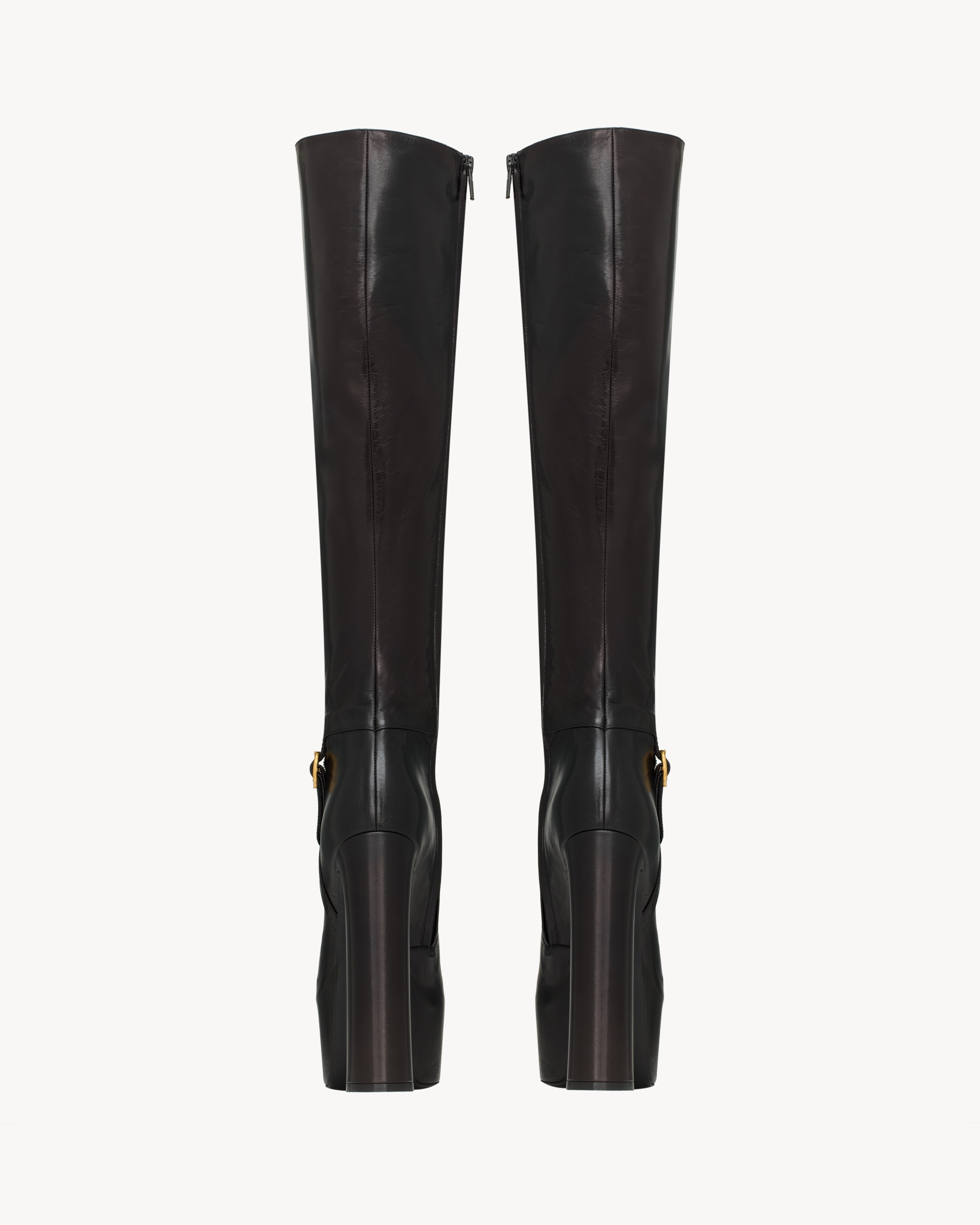 NICO PLATFORM BOOTS IN SMOOTH LEATHER - 3