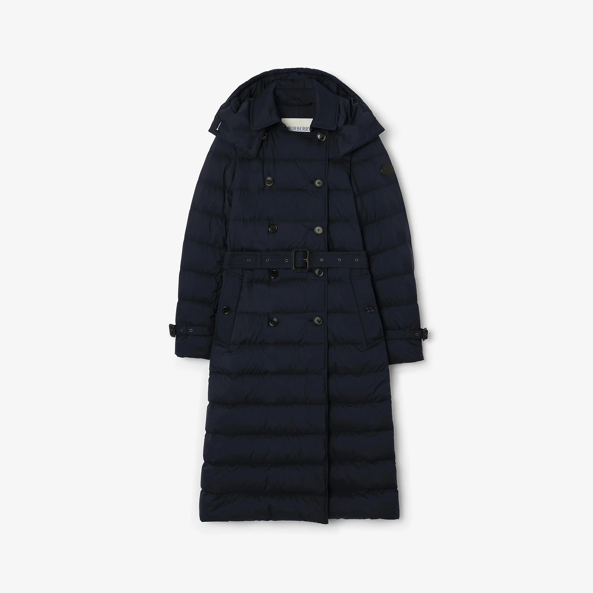 Long Nylon Audley Puffer Coat - 1