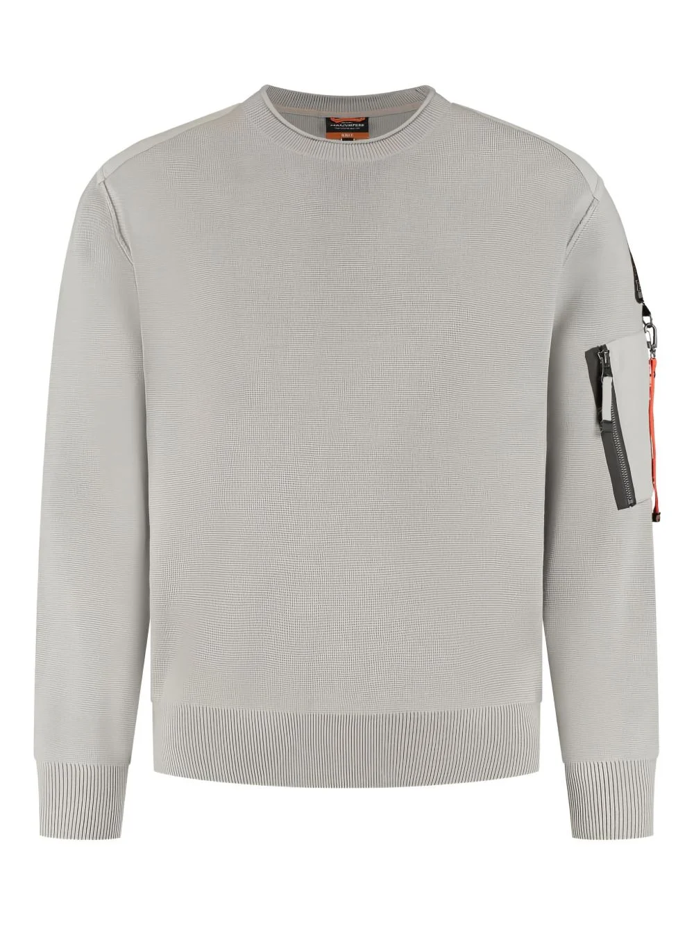 pocket-detail crew-neck sweater - 1