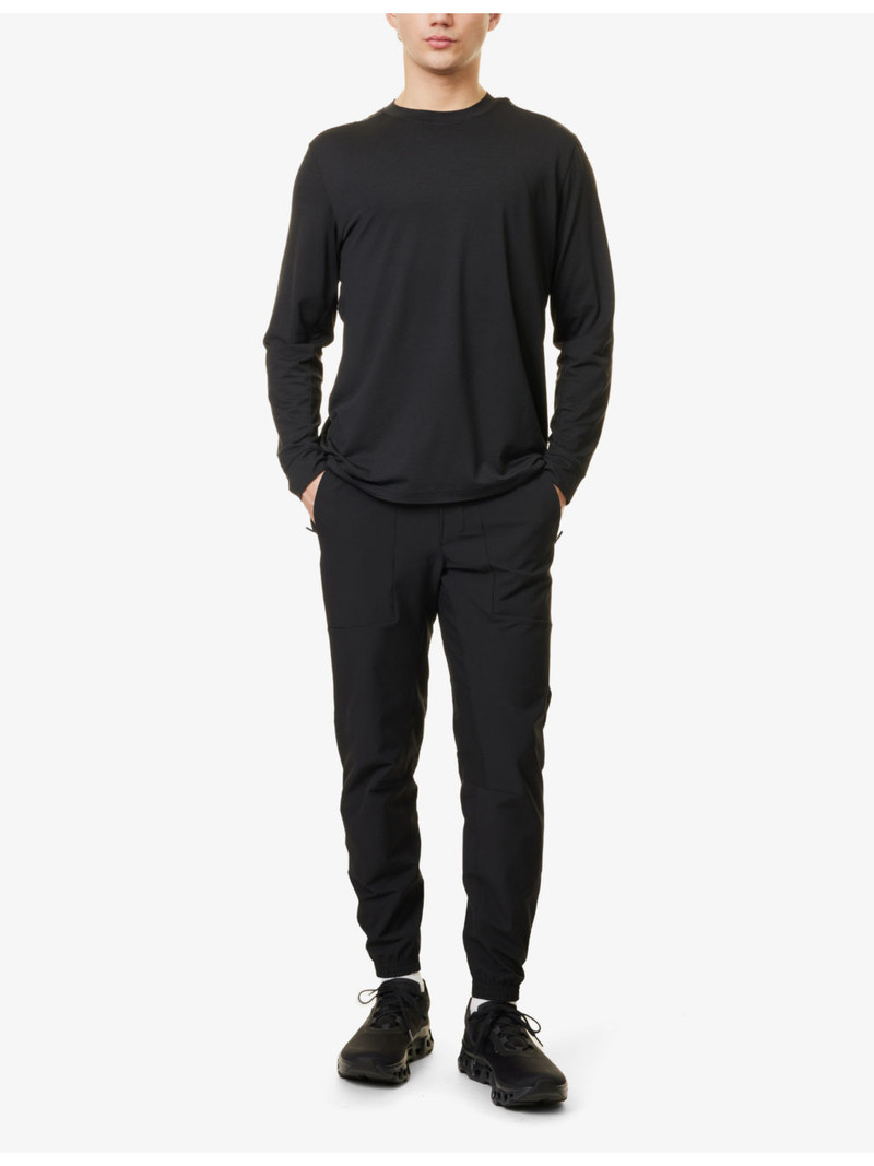 lululemon License to Train Regular-Fit Stretch-Woven Jogging Bottoms outlook