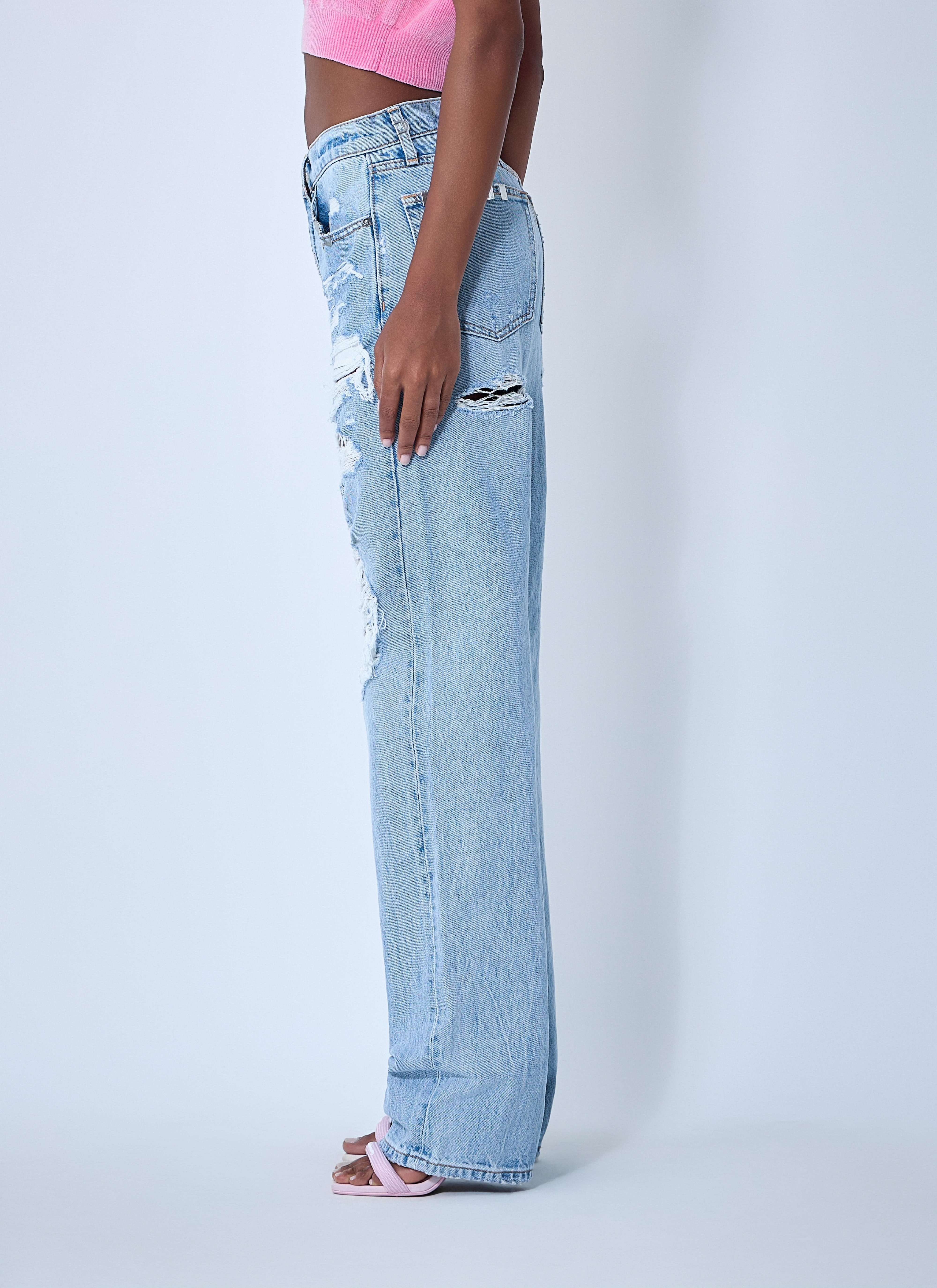 Alexander Wang Women Distressed Jeans - 3