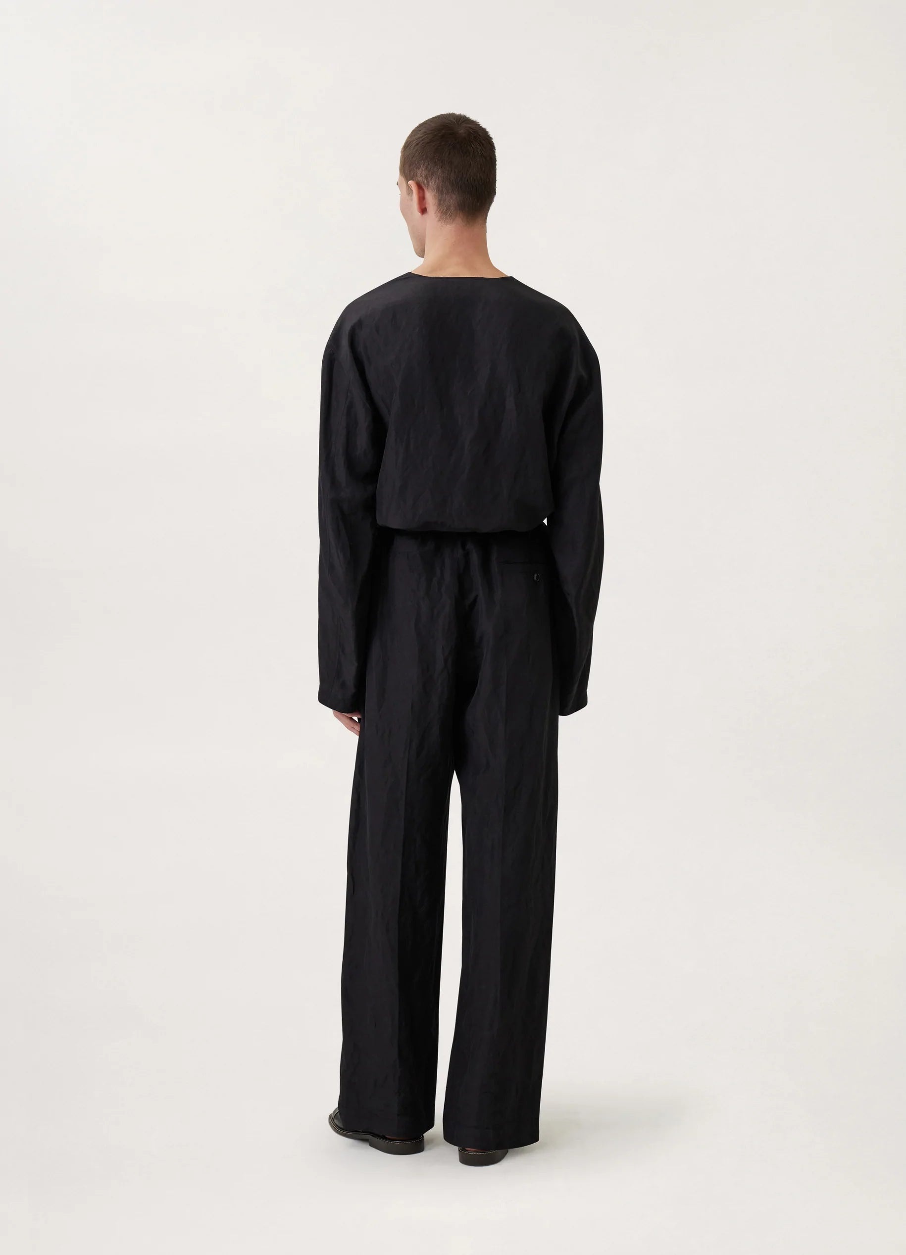 BELTED EASY PANTS
LINEN VISCOSE - 9