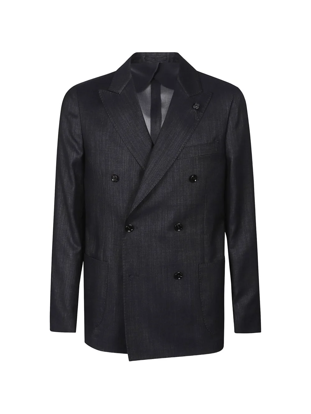 double-breasted blazer - 1