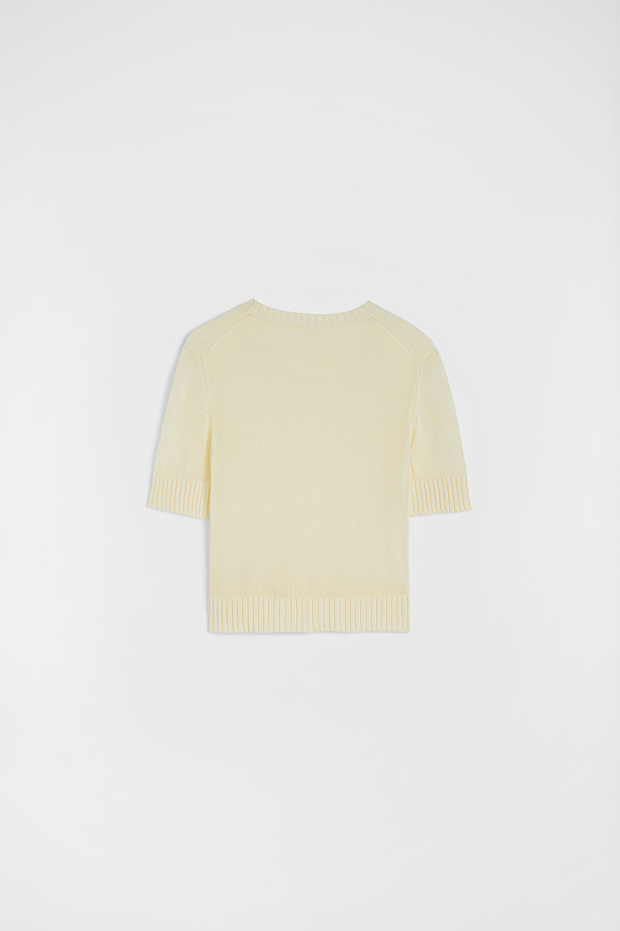 Cotton Crew-Neck T-Shirt - 6