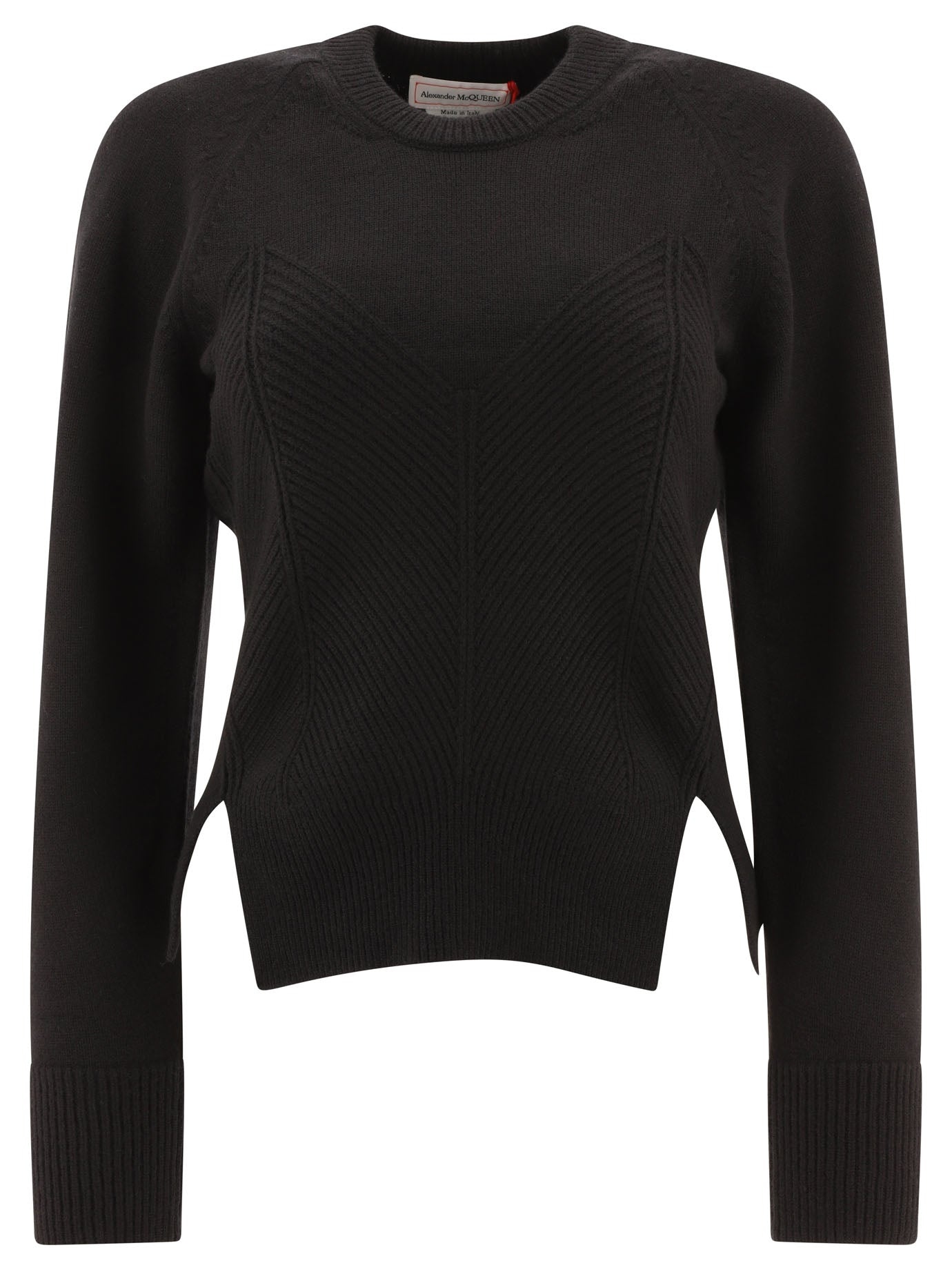 Alexander Mcqueen "chevron Corset" Sweater - 1