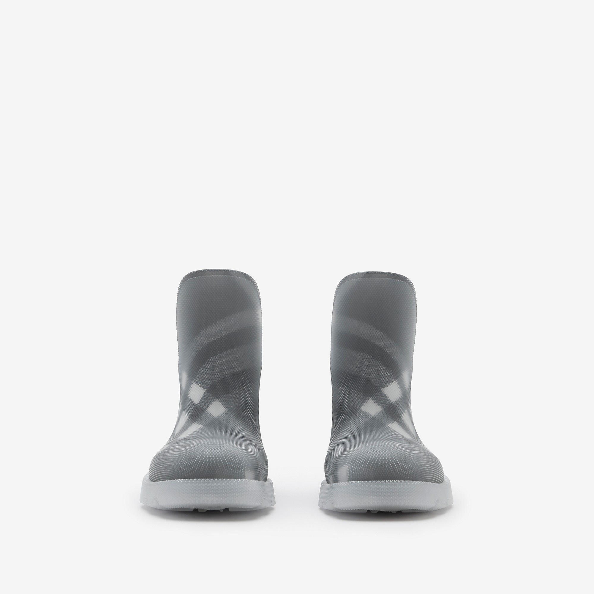 Check Rubber Marsh Low Boots - 3