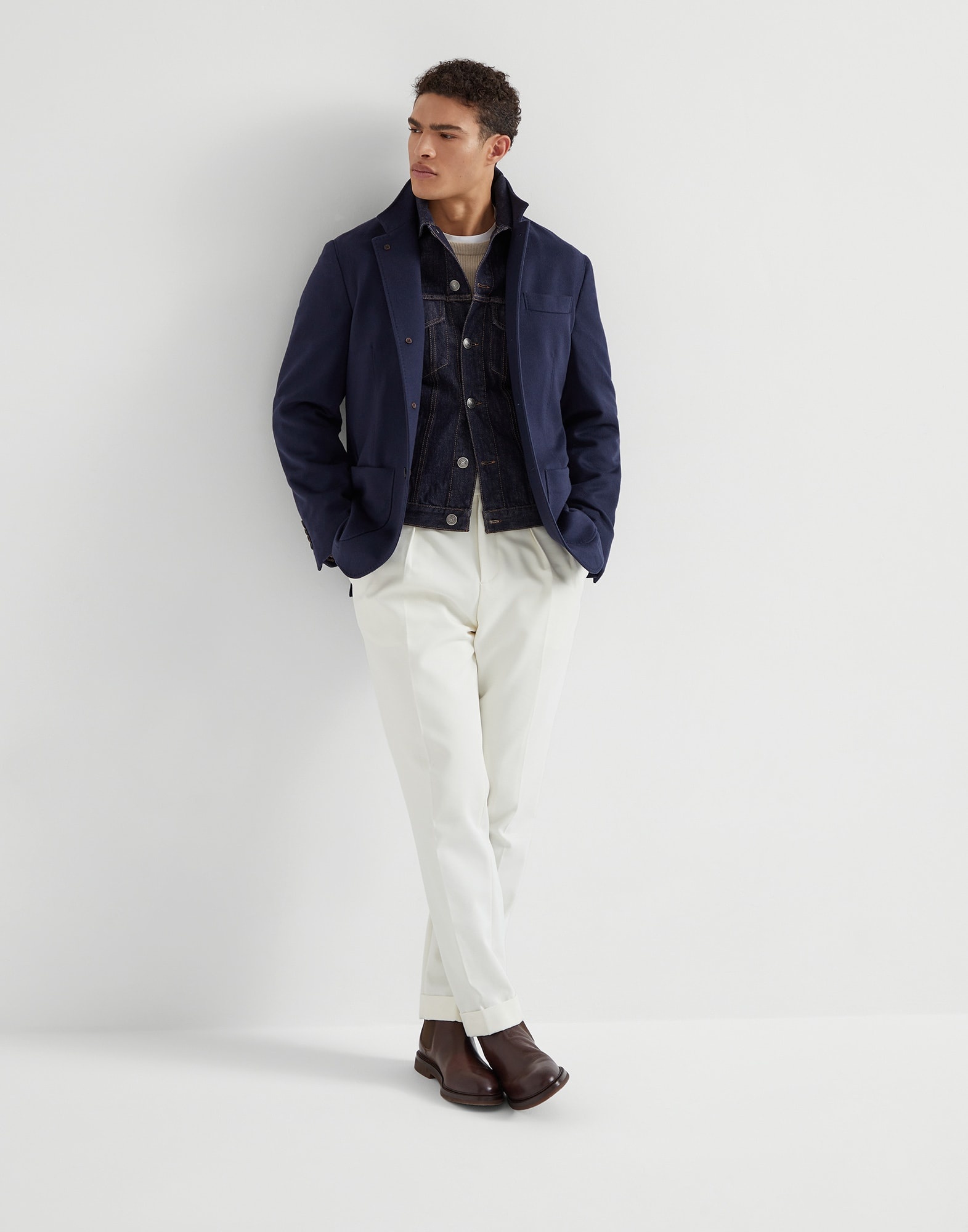 Cashmere English Rib sweater - 5