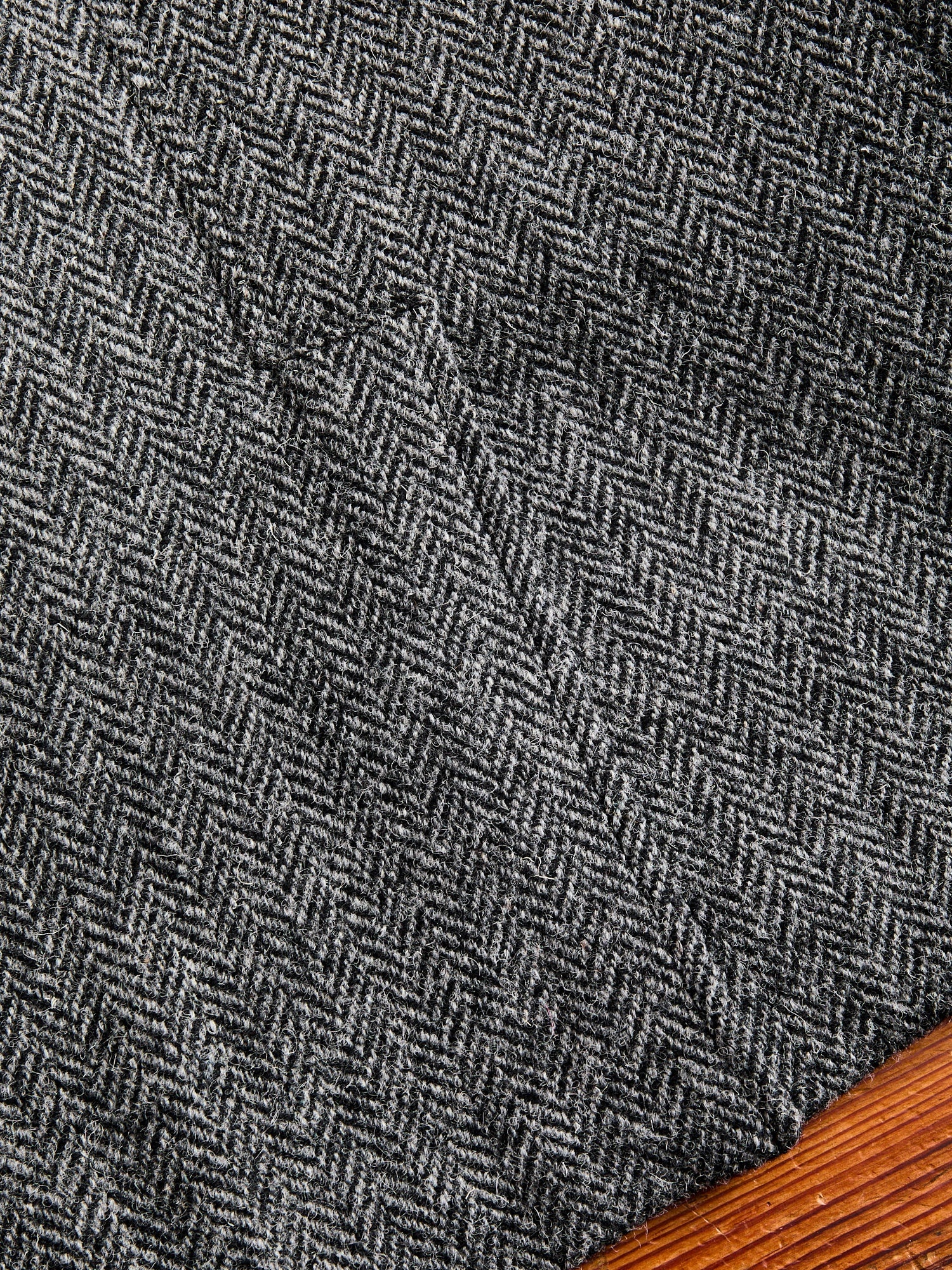3B Comfort Harris Tweed Jacket in Grey Herringbone - 12