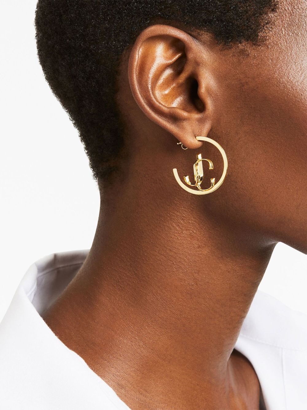 logo-lettering medium hoops - 2