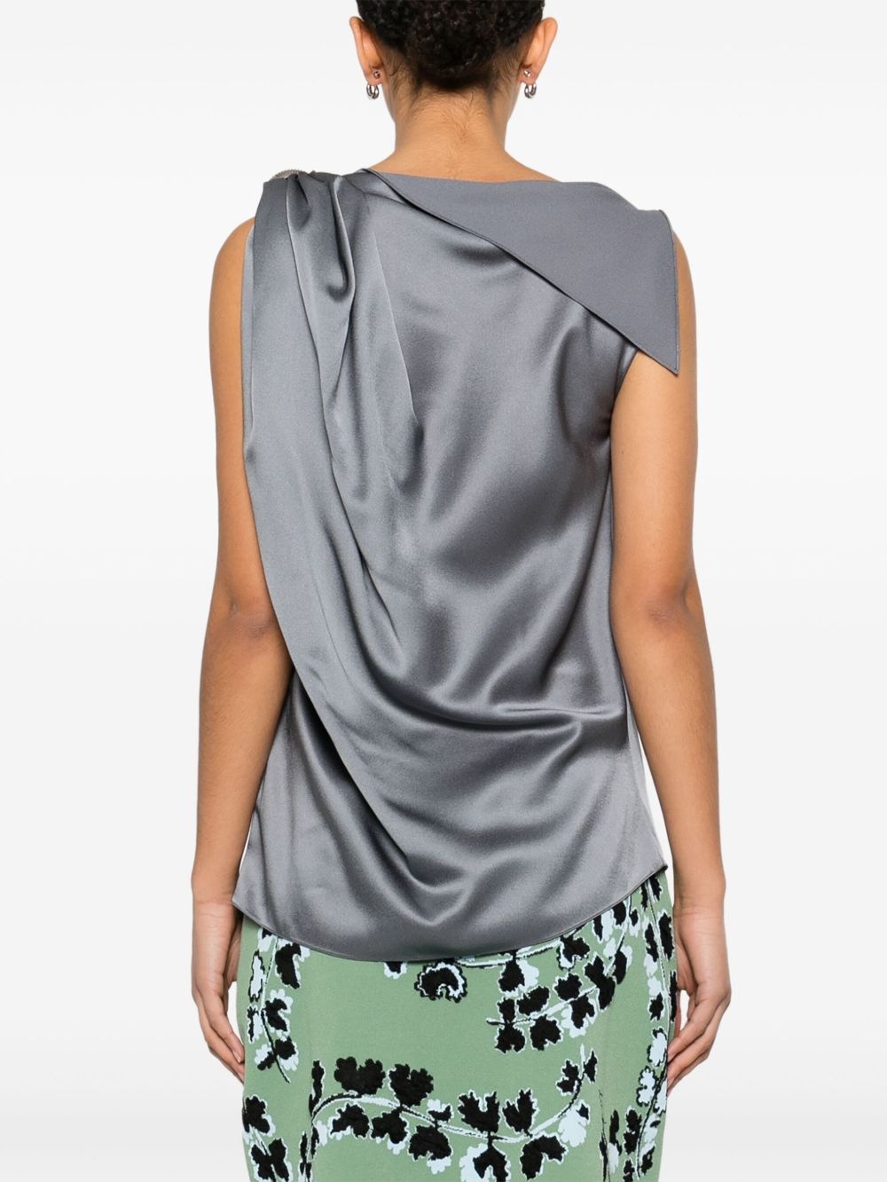 Arpège-ring draped top - 4